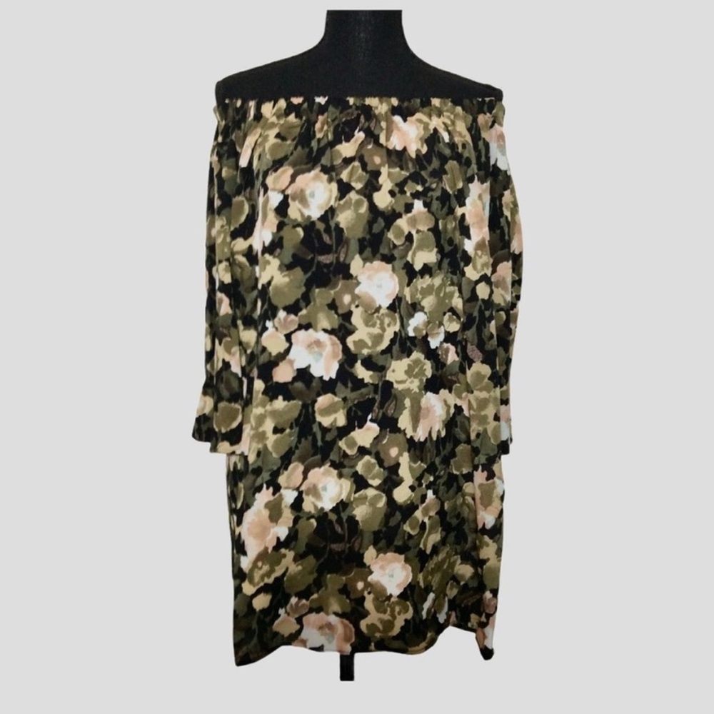 Floral Off-Shoulder Dress
